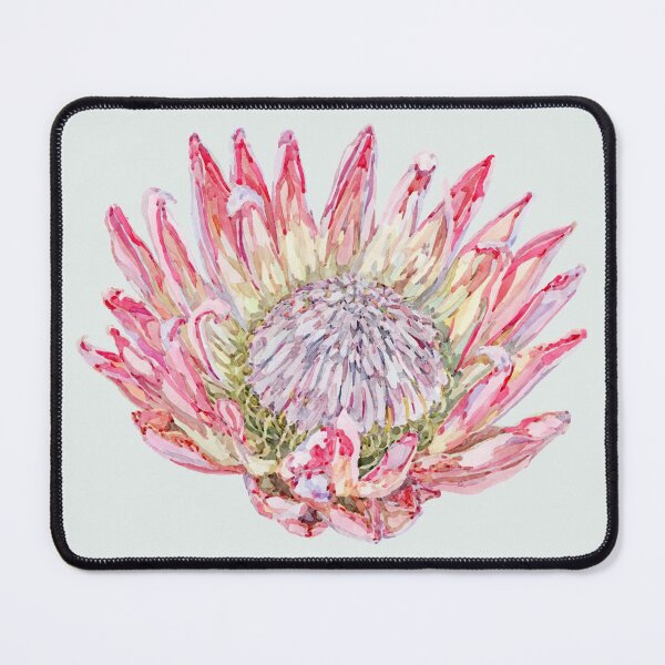 Item preview, Watercolor King Protea designed and sold by beccaboyce.
