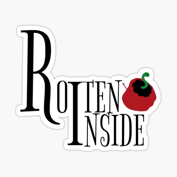 Rotten to the Core - poison apple - Descendants - Sticker