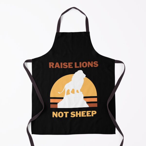 Item preview, Raise Lions Not Sheep (Orange) designed and sold by chloeinca.