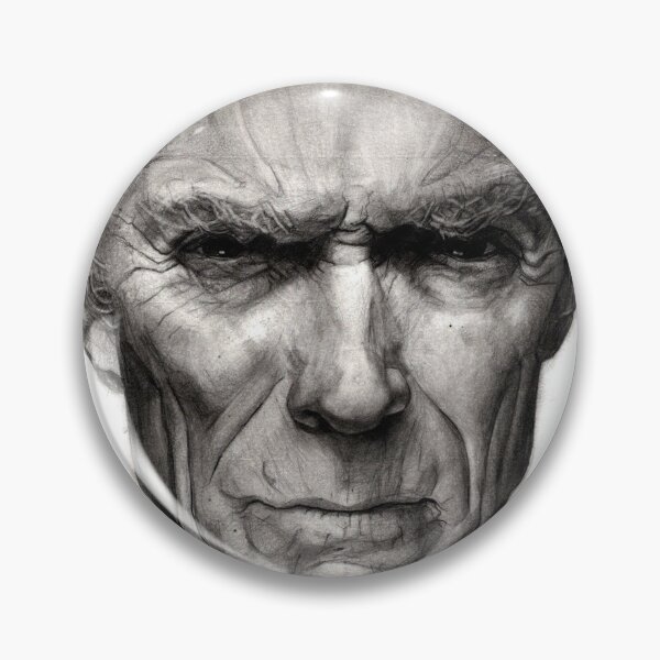 Item preview, Clint Eastwood Pencil Drawing designed and sold by Madison Brewington.