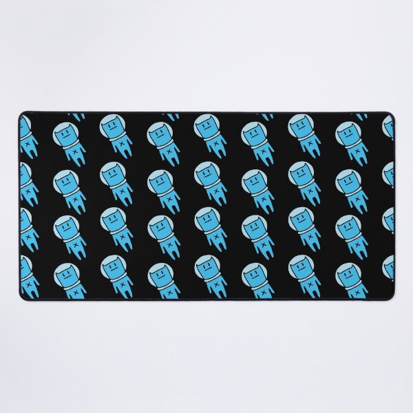 Item preview, blue outer space cat pattern designed and sold by Kmerchdesign.