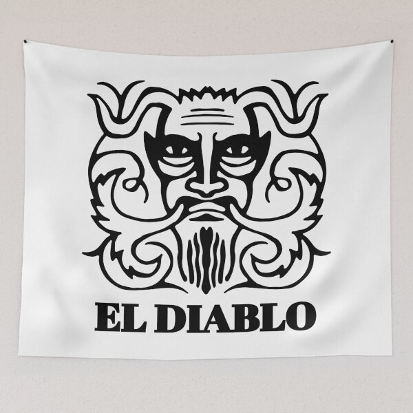 Item preview, EL DIABLO - THE DEVIL. BLACK AND WHITE  designed and sold by 5hertz.