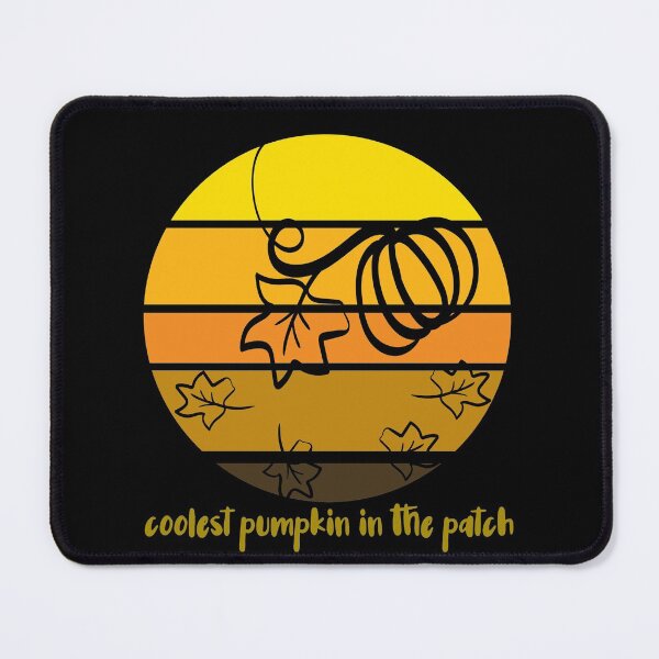 Item preview, Rétro vintage Sunset coolest pumpkin in the patch  halloween tee designed and sold by KHELISTORE.