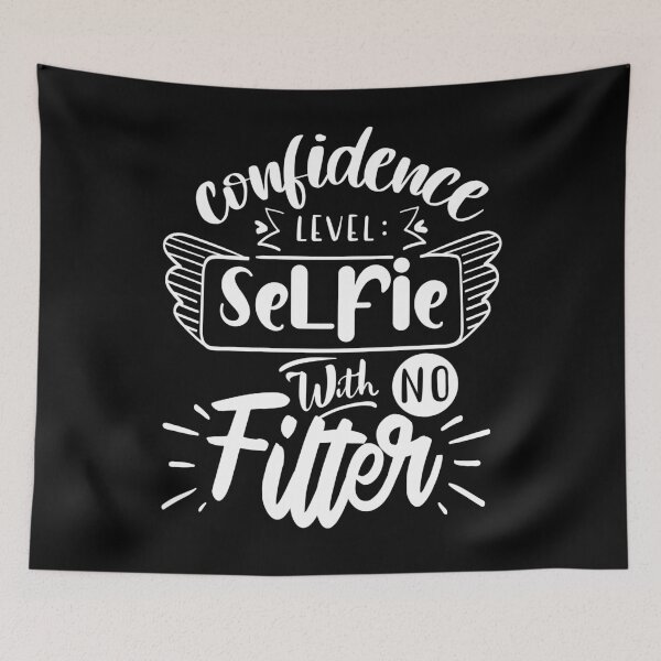 Item preview, confidence level selfie with no filter designed and sold by mwebba2005.