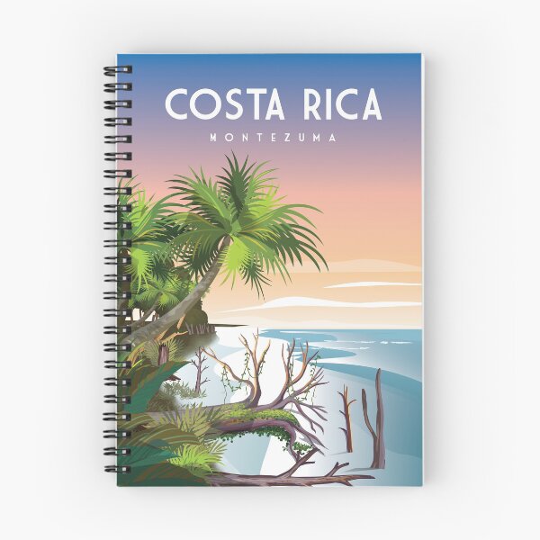 Artikelvorschau, Costa Rica-Reiseplakat entworfen und verkauft von Arctic frame studio.