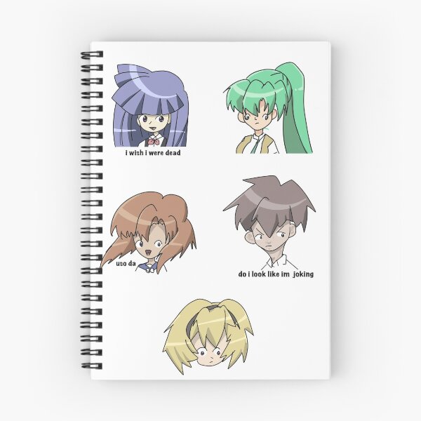 Item preview, totally accurate higurashi sticker pack designed and sold by petalpatches.