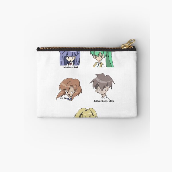 Item preview, totally accurate higurashi sticker pack designed and sold by petalpatches.