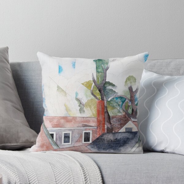 Item preview, Modern Art Rooftops and Trees (1918) by Charles Demuth designed and sold by Designedbysm.