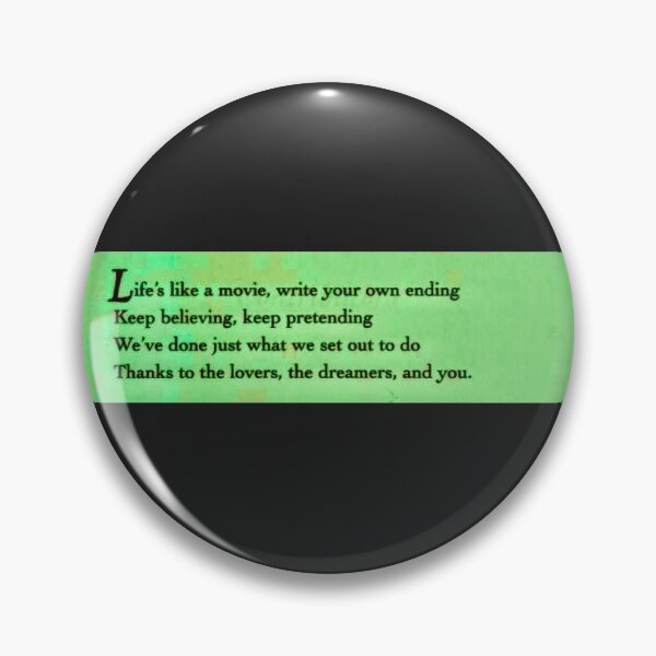 Item preview, Life's Like a Movie, Write Your own Ending Muppet Movie quote designed and sold by Jenniferkate72.
