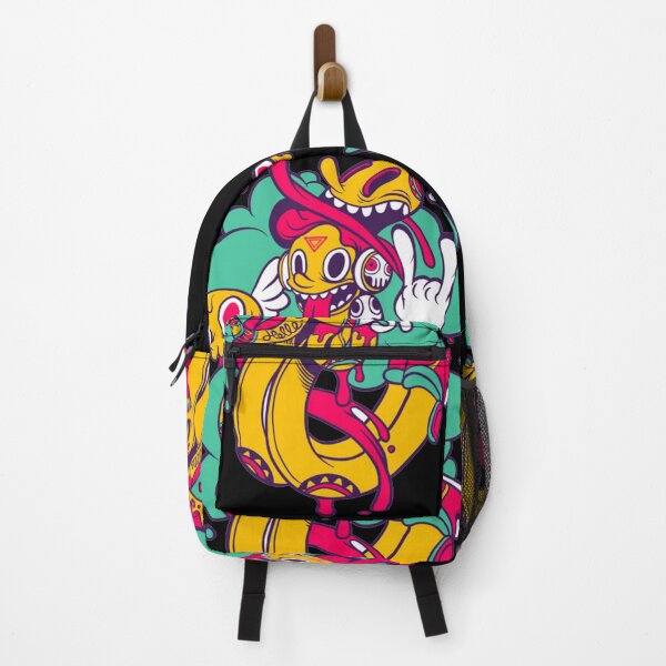 Item preview, yellow, pink, teal, and white illustration, Illustrator Graphic design Illustration, American Graffiti, comics, us Man, graffiti designed and sold by Design Repo.