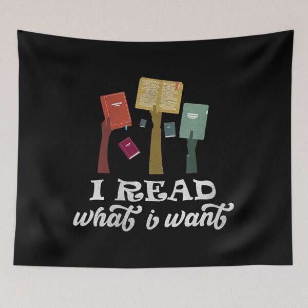 Item preview, Vintage I Read What I Want Retro Banned Book Nerd designed and sold by ToddJJJ.