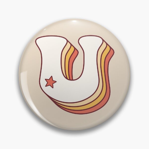 Item preview, Letter U Retro designed and sold by OkihanaShop.