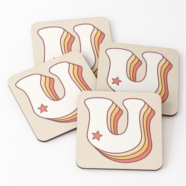 Item preview, Letter U Retro designed and sold by OkihanaShop.