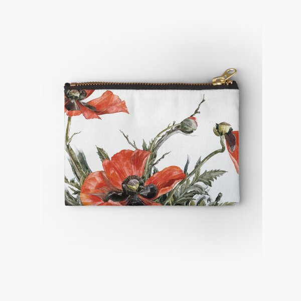Item preview, Watercolor Painting Red Poppies (1929) by Charles Demuth designed and sold by Designedbysm.