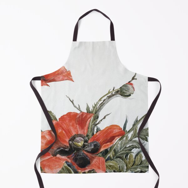 Item preview, Watercolor Painting Red Poppies (1929) by Charles Demuth designed and sold by Designedbysm.