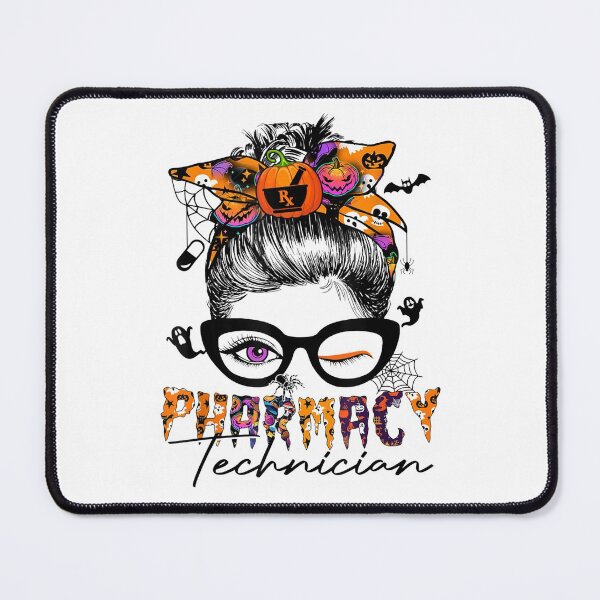 Item preview, Halloween Pharmacy Tech Costume Messy Bun Hair designed and sold by ToddJJJ.
