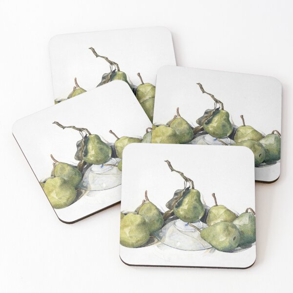 Item preview, Watercolor Painting Green Pears (1929) by Charles Demuth designed and sold by Designedbysm.