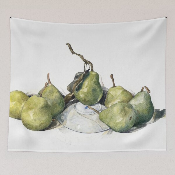 Item preview, Watercolor Painting Green Pears (1929) by Charles Demuth designed and sold by Designedbysm.