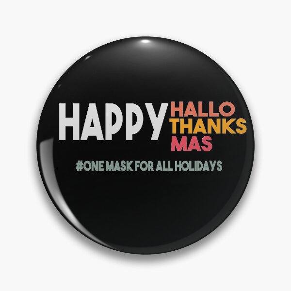 Item preview, Happy Hallothanksmas mask designed and sold by Heddar Badreddine.