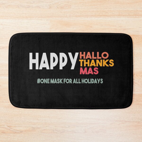 Item preview, Happy Hallothanksmas mask designed and sold by Heddar Badreddine.