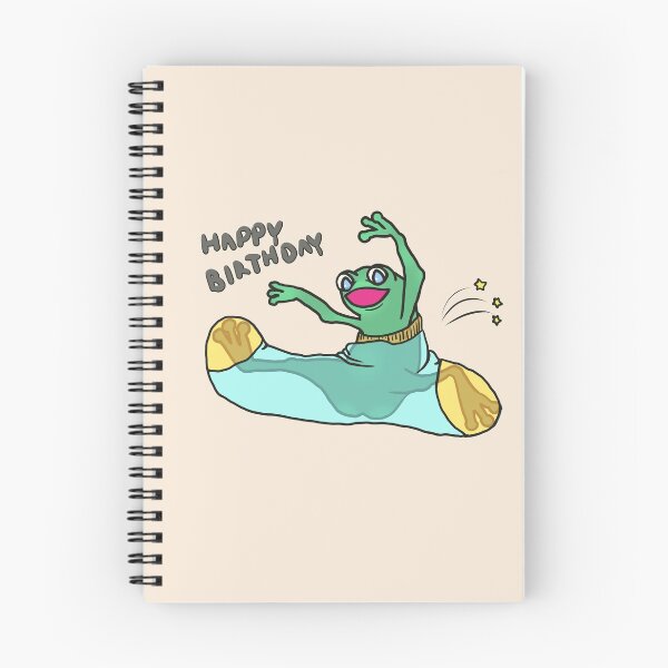 Item preview, Happy Birthday From Frog In A Sock - Funny Happy Birthday designed and sold by ViewerEqualsPhoton.