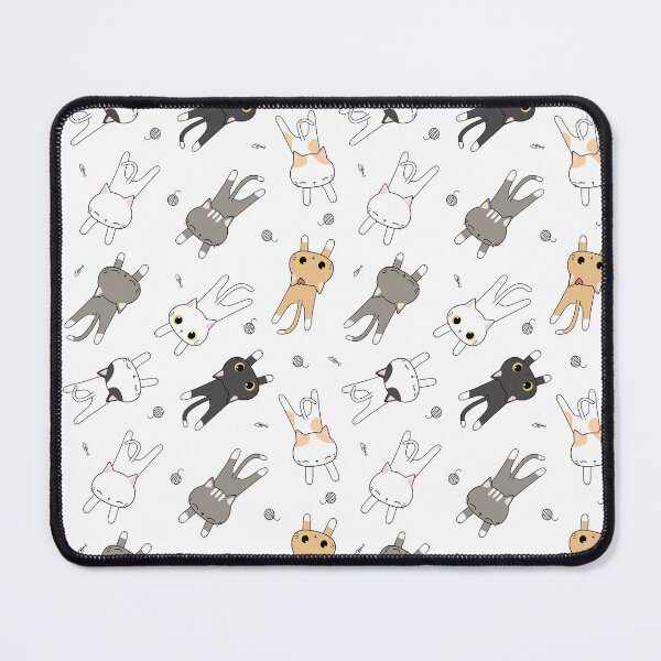 Item preview, cute lazy cat pattern designed and sold by Kmerchdesign.