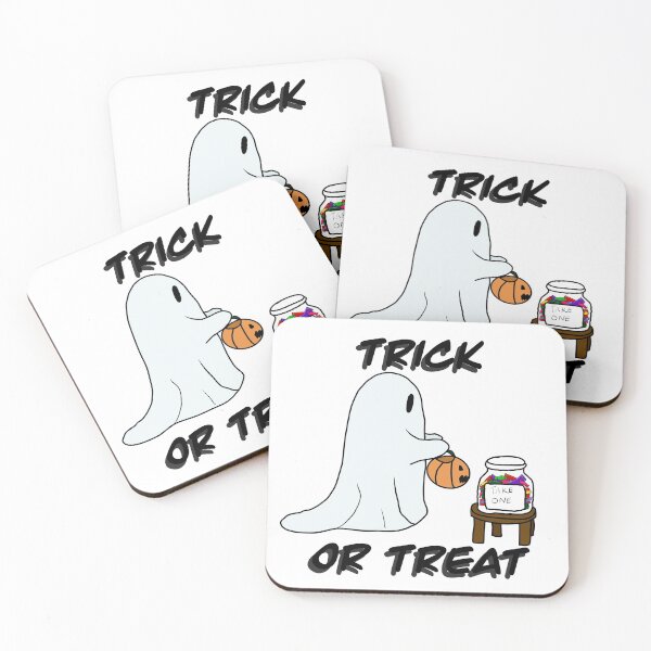 Item preview, Trick or treat take one ghost designed and sold by ArtSCPdesign.