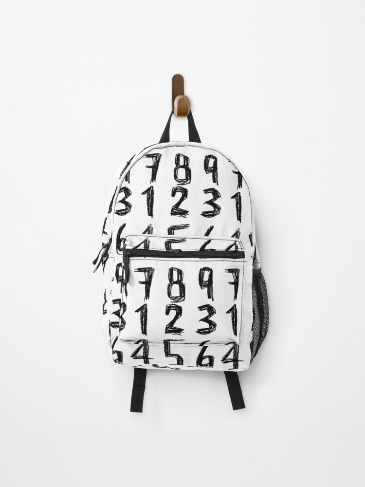 Thumbnail 1 of 3, Backpack, Numbers Numberblocks designed and sold by badlydrawnbabe.