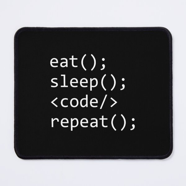 Item preview, Eat Sleep Code Repeat designed and sold by Ridaelb.