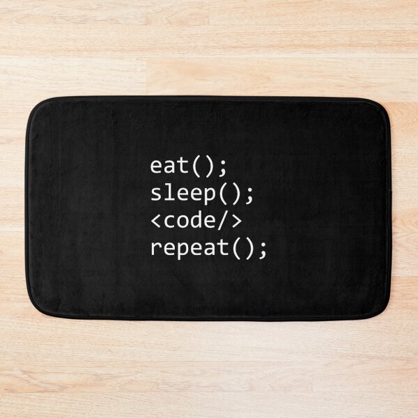 Item preview, Eat Sleep Code Repeat designed and sold by Ridaelb.