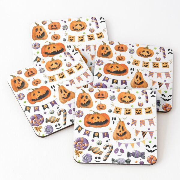 Item preview, Watercolor Halloween pumpkin. designed and sold by TatianaKa.