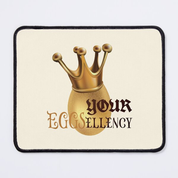 Item preview, Your Eggsellency (on Off-White) designed and sold by epinkb.