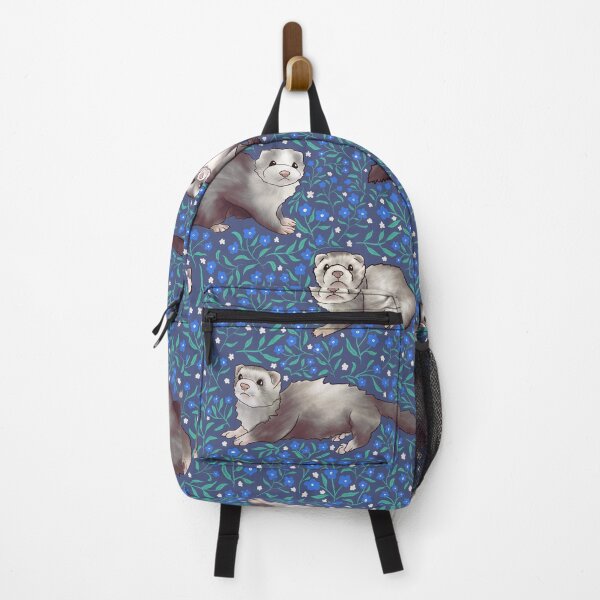 Item preview, Ferrets and flowers designed and sold by SaplingArt.