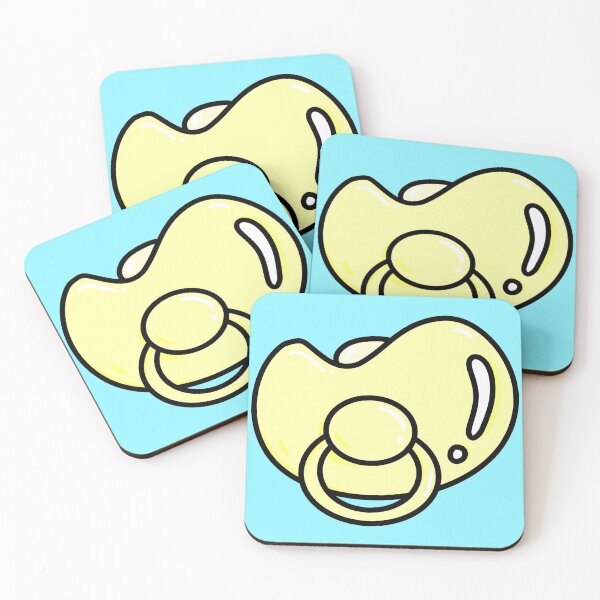 Item preview, Paci Pride Yellow designed and sold by PaddedLittleBoy.
