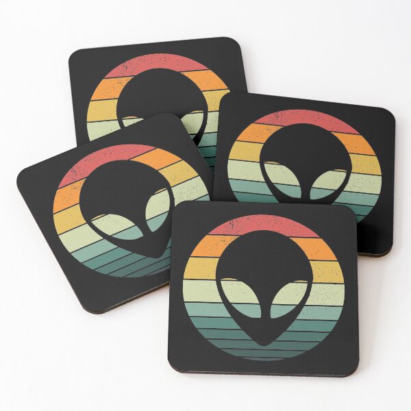 Item preview, Alien Retro Vintage  designed and sold by FunFoxDesign.