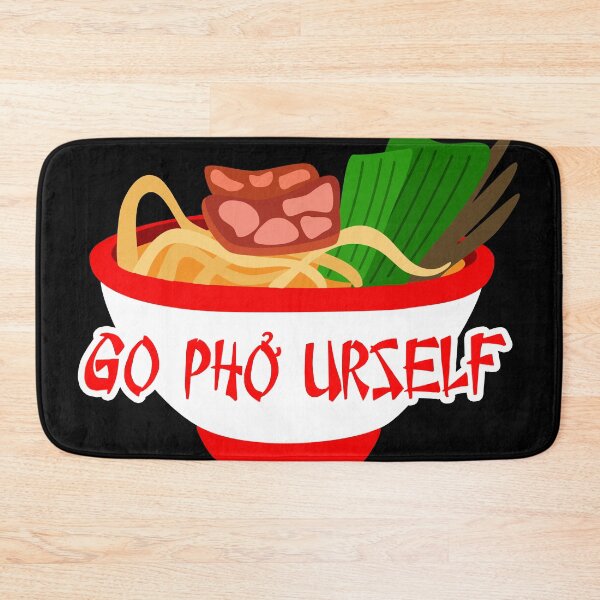 Item preview, Go Pho yourself Funny Kawaii Noodle Bowl designed and sold by AwesomeDistrict.