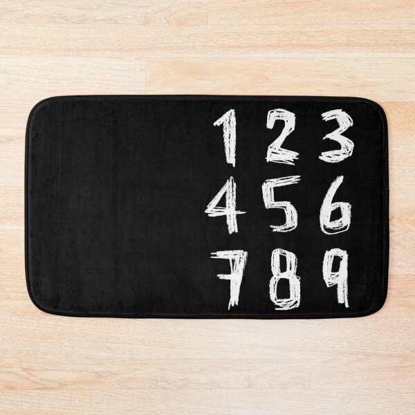 Item preview, Digits Numbers Numberblocks designed and sold by badlydrawnbabe.