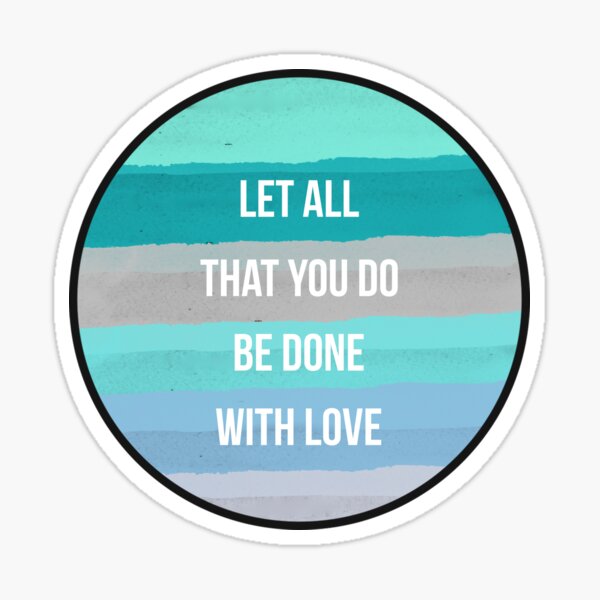 Christian Quote Sticker
