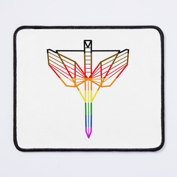 Item preview, The angel’s shield - pride designed and sold by geekartistry.