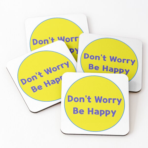 Item preview, Don't worry be happy designed and sold by MszPink.