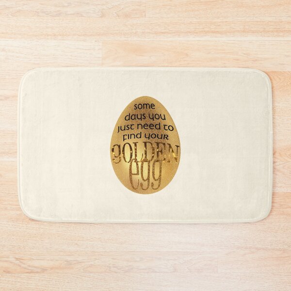 Item preview, ...Find Your Golden Egg! (on Off-White) designed and sold by epinkb.