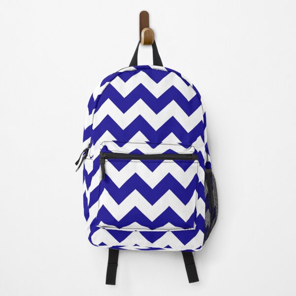 Item preview, Ultramarine White Chevron Stripes designed and sold by rewstudio.