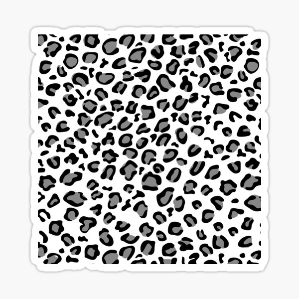 Sticker leopard pattern 