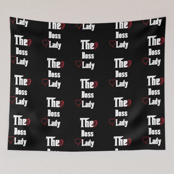 Item preview, the boss lady -National Boss Day  gift for your manager Boss, mom, daugther, wife designed and sold by ELPRONTO-DESIGN.