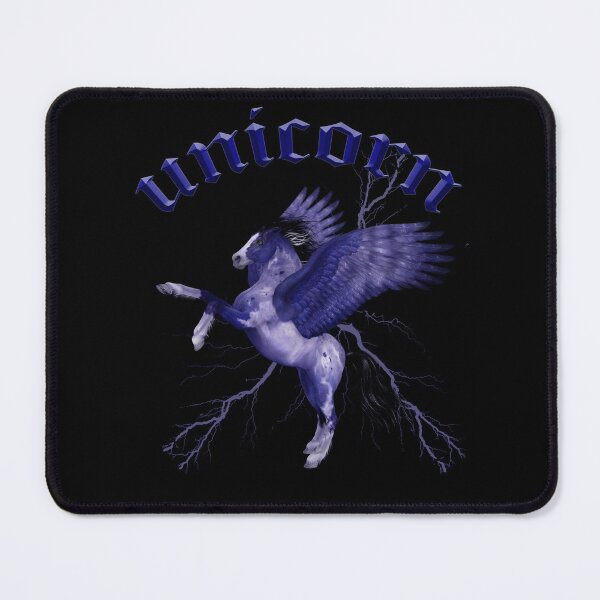 Item preview, Strong Blue and White Unicorn for Boys with BlueThunder on the Background designed and sold by koreatvtea.