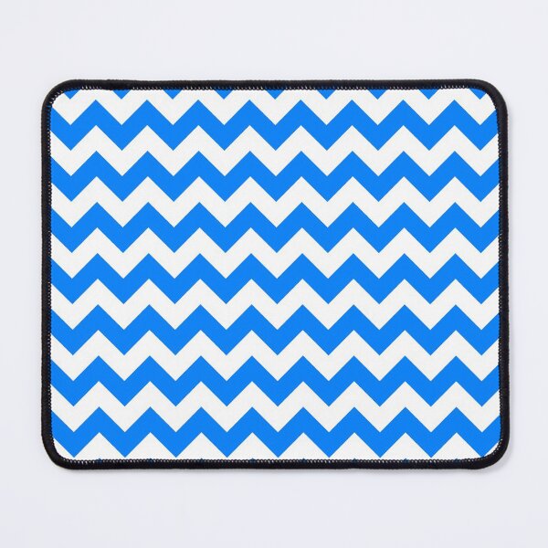 Item preview, Azure And White Chevron Stripes designed and sold by rewstudio.