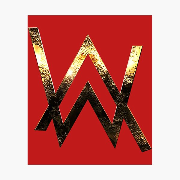 Alan Walker Logo Photographic Prints Redbubble
