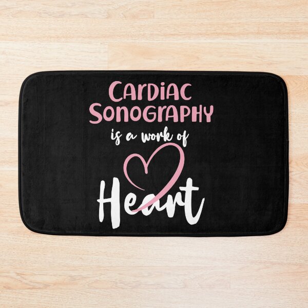 Item preview, Cardiac Sonography Funny Quote Heart Echocardiographer designed and sold by LAXIR.
