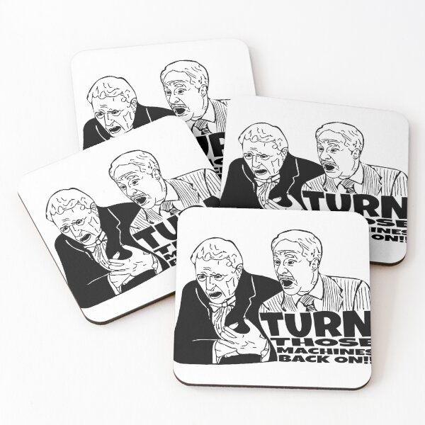 Item preview, Turn those machines back on!! designed and sold by Starboy Design.
