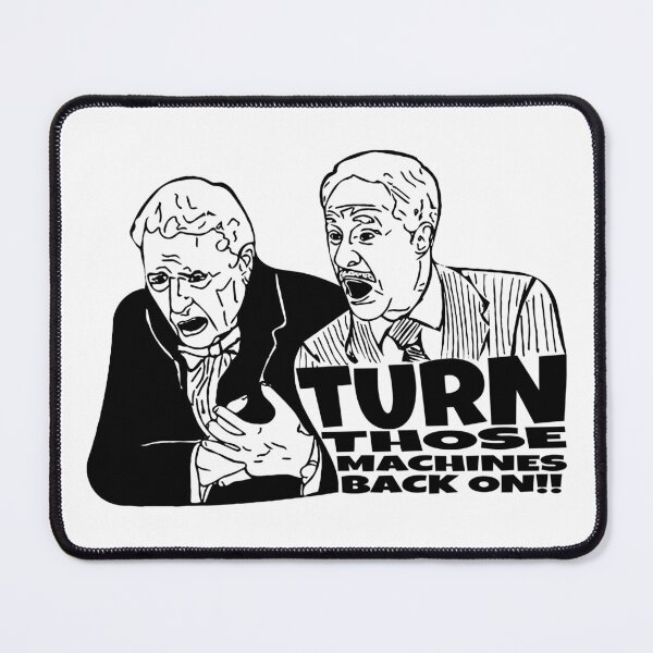 Item preview, Turn those machines back on!! designed and sold by Starboy Design.